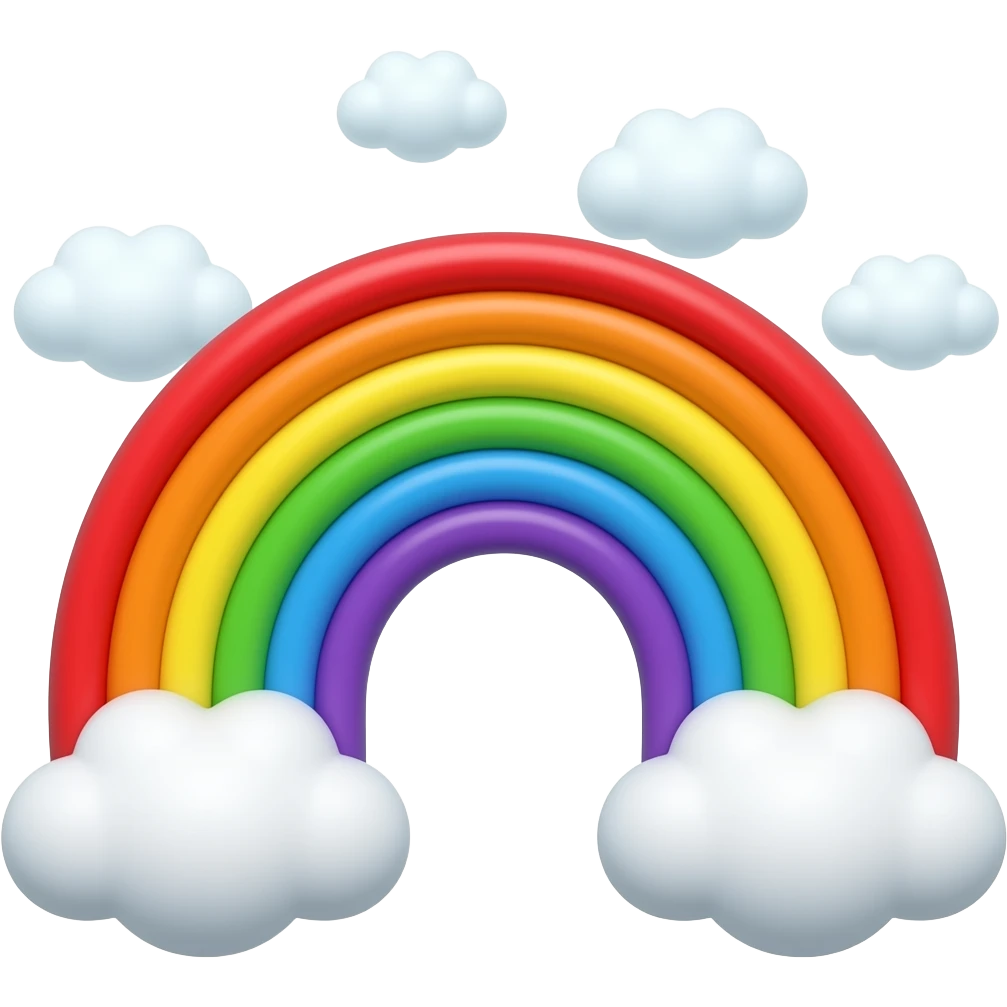 rainbow emoji