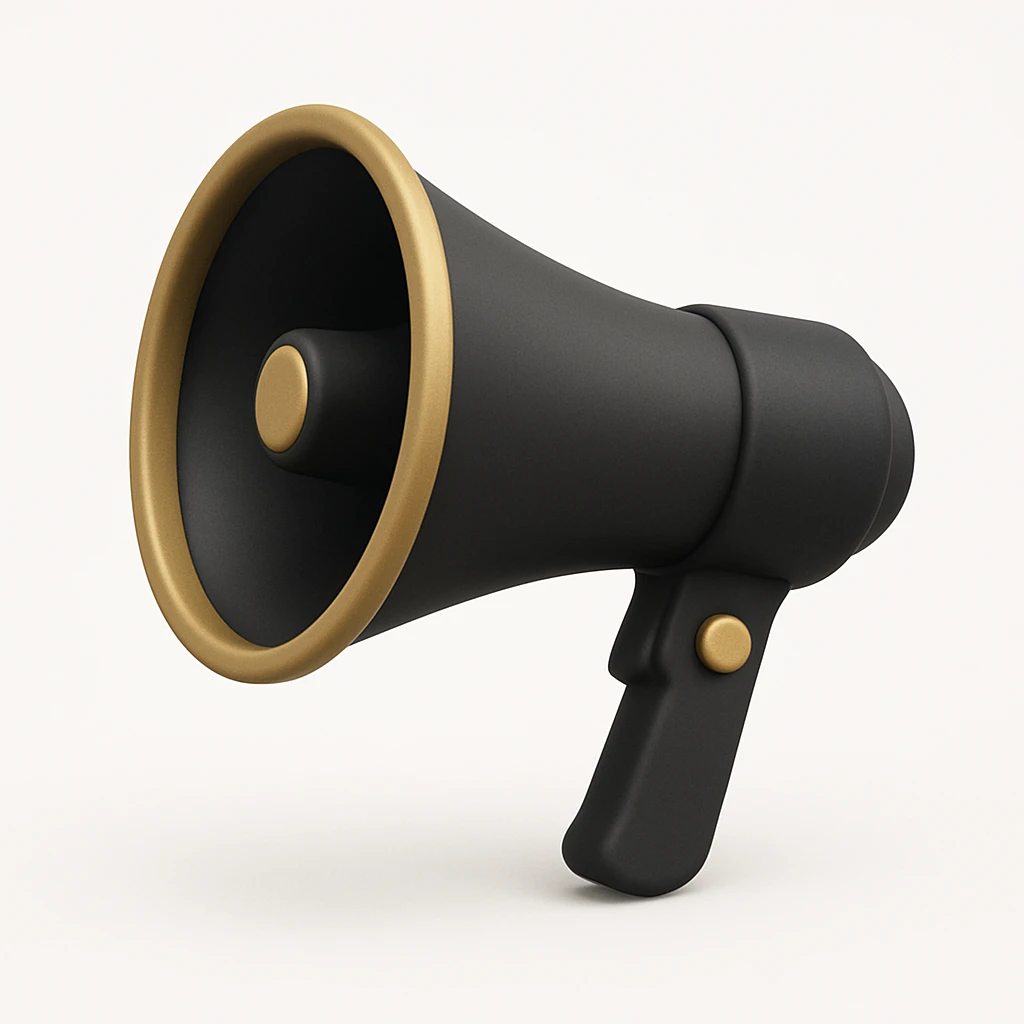 megaphone emoji