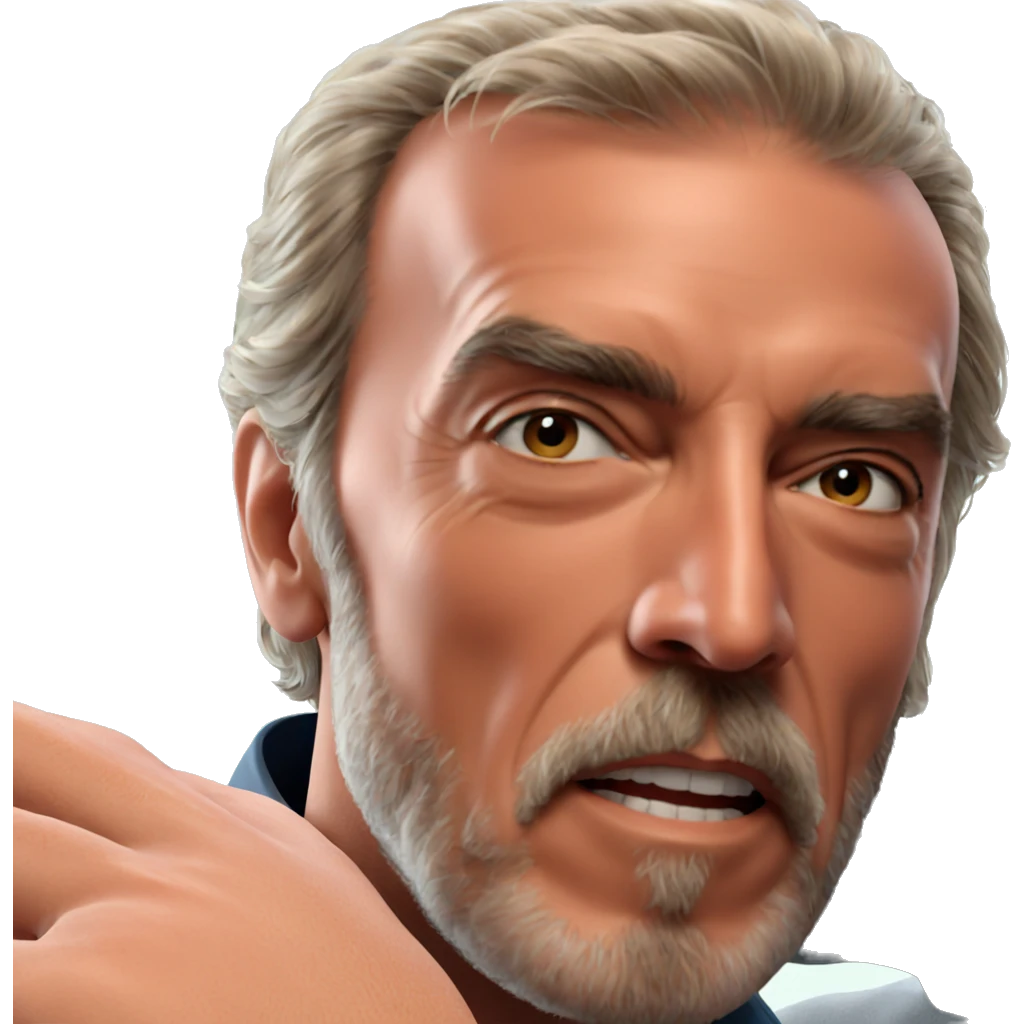 memorable portrait of a guy emoji