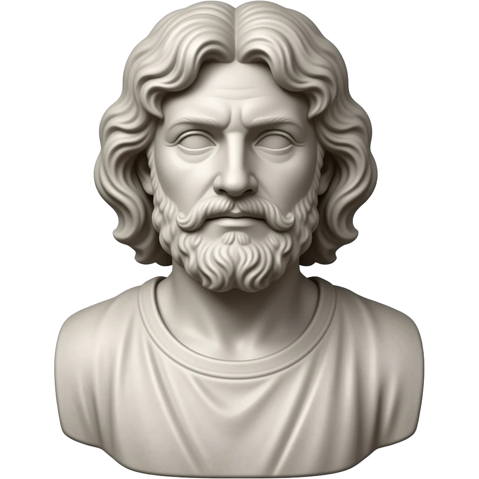 bust antique stone emoji