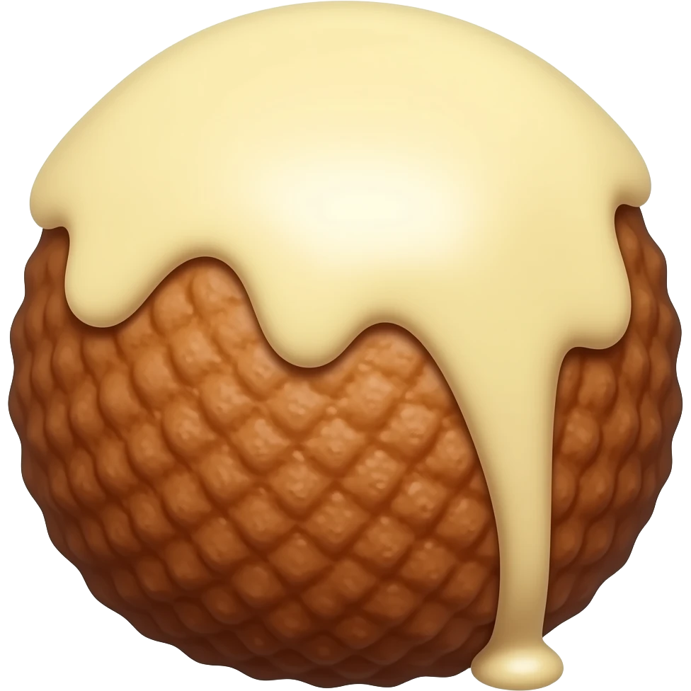 germknödel with vanilla sauce emoji