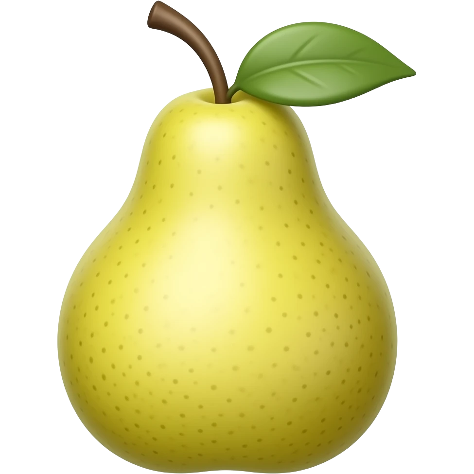 toy pear emoji