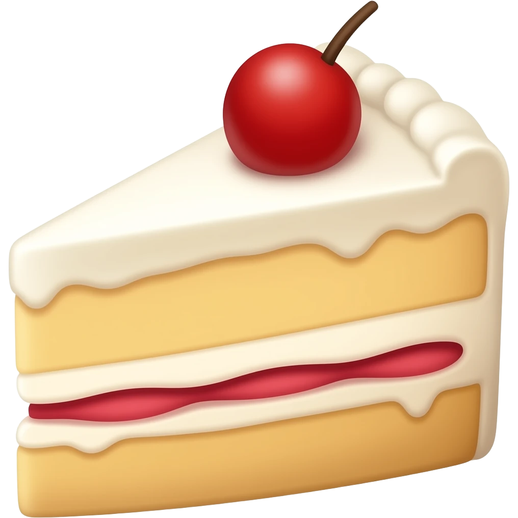 piece of cake emoji