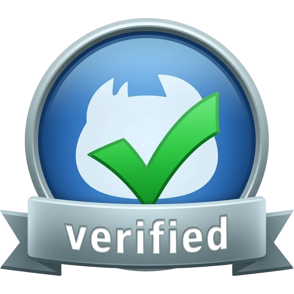 Make me an emoji of the discord verified icon emoji