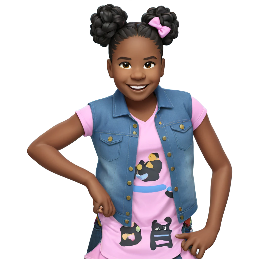 playful smiles in casual outfits emoji