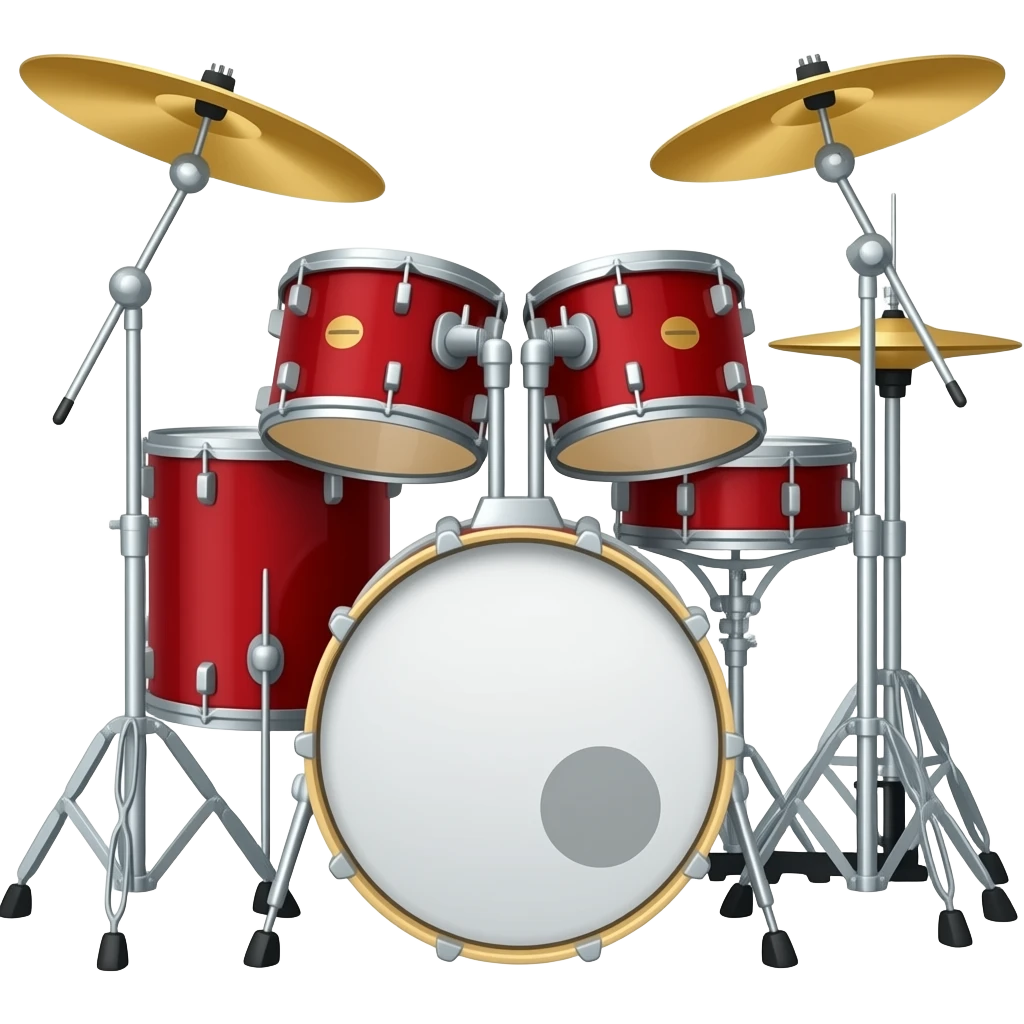 make a drumset emoji