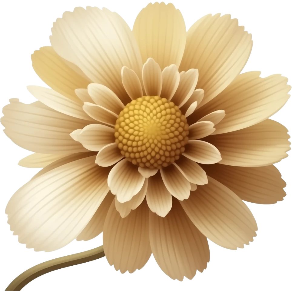 solmuş çiçek emoji