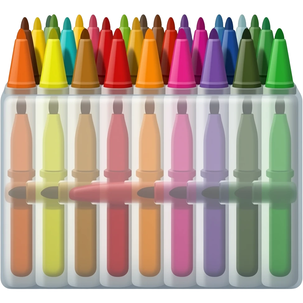 pack of markers emoji