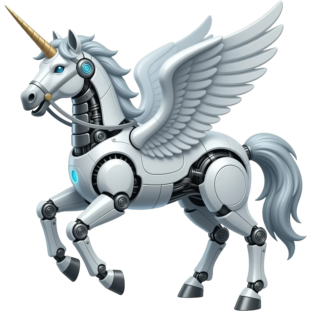 Robot Pegasus emoji