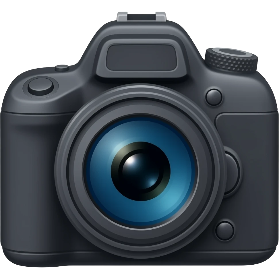 Vlogging camera emoji