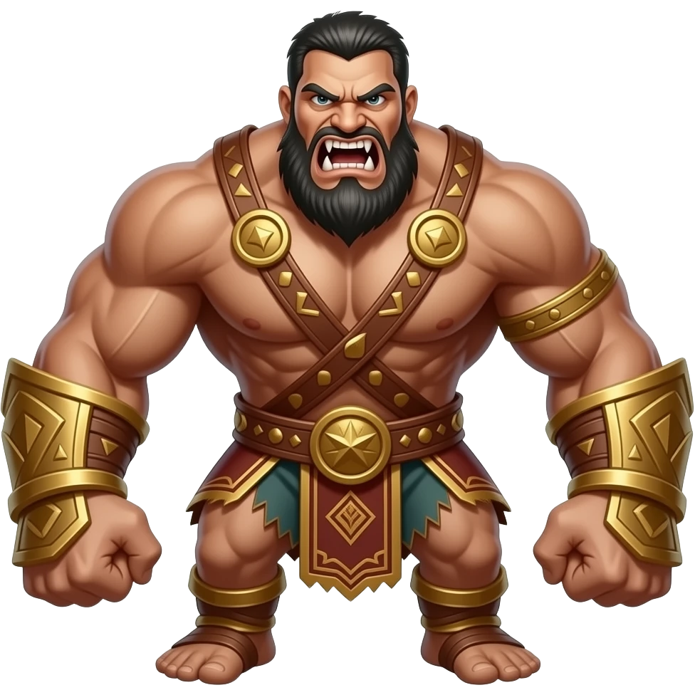 A vicious giant man from biblical ancient times emoji