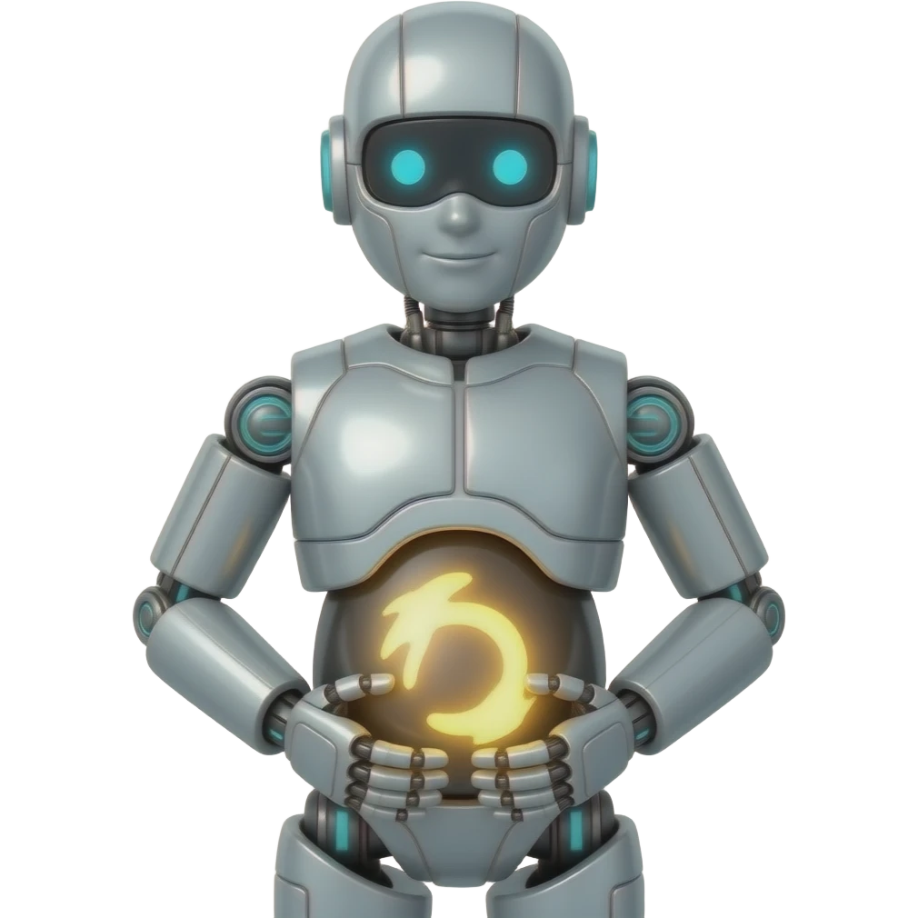 robô pregnant emoji