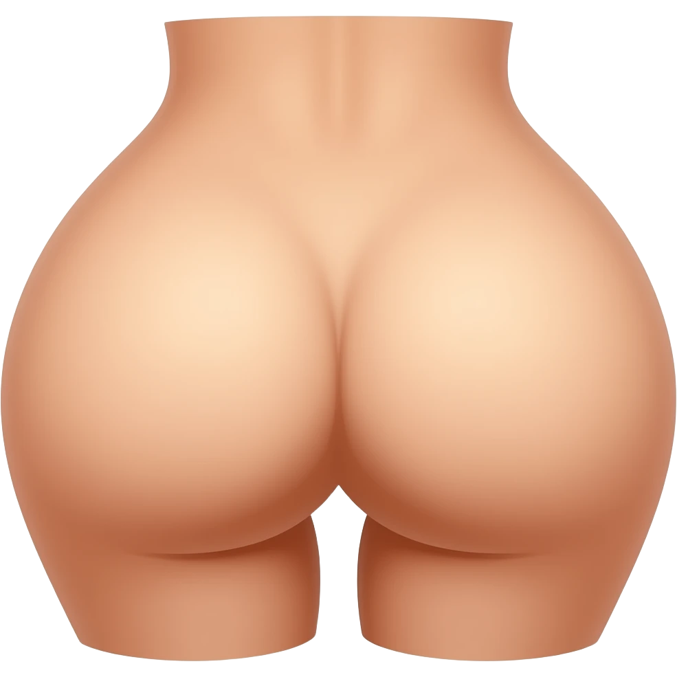 naked butt emoji