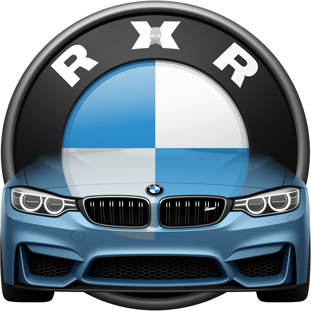 BMW in sport mode emoji