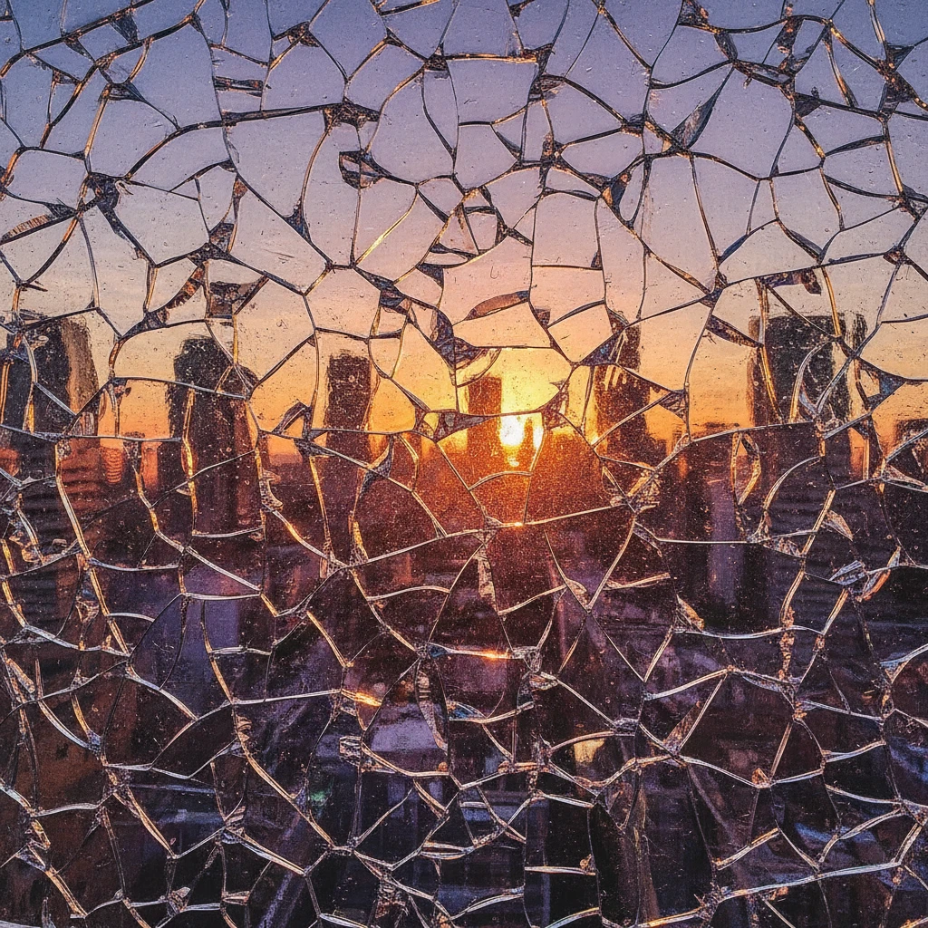 Reflexion texture glass  emoji