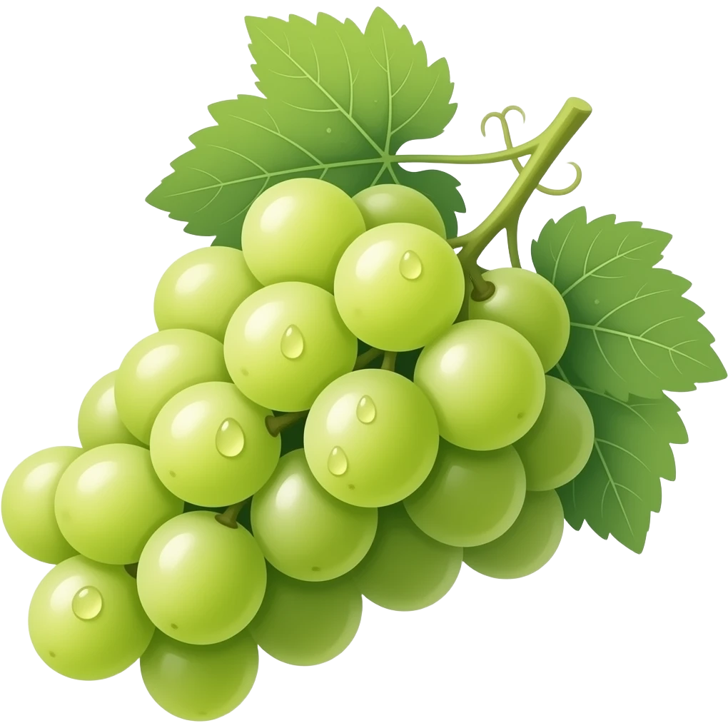 White Grapes emoji