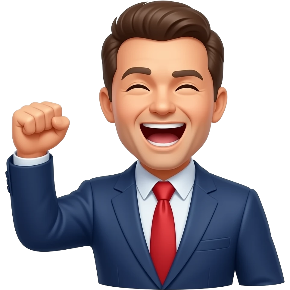 Short bravo emoji