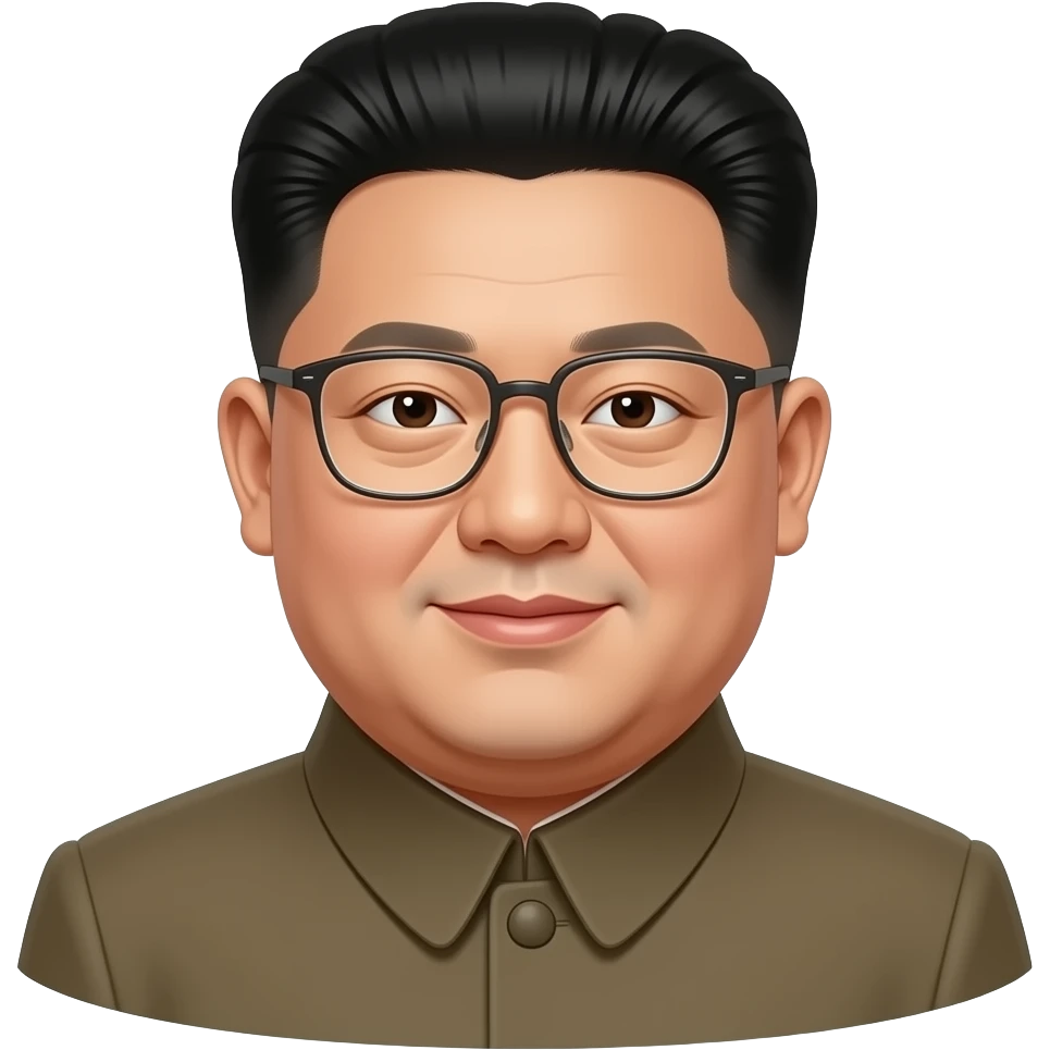 Kim Dzong Un emoji