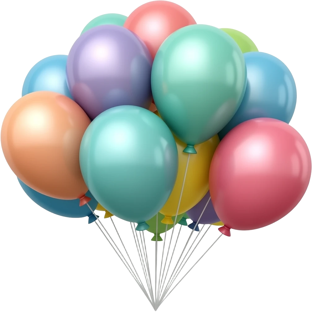 BIRTHDAY BALLOONS emoji