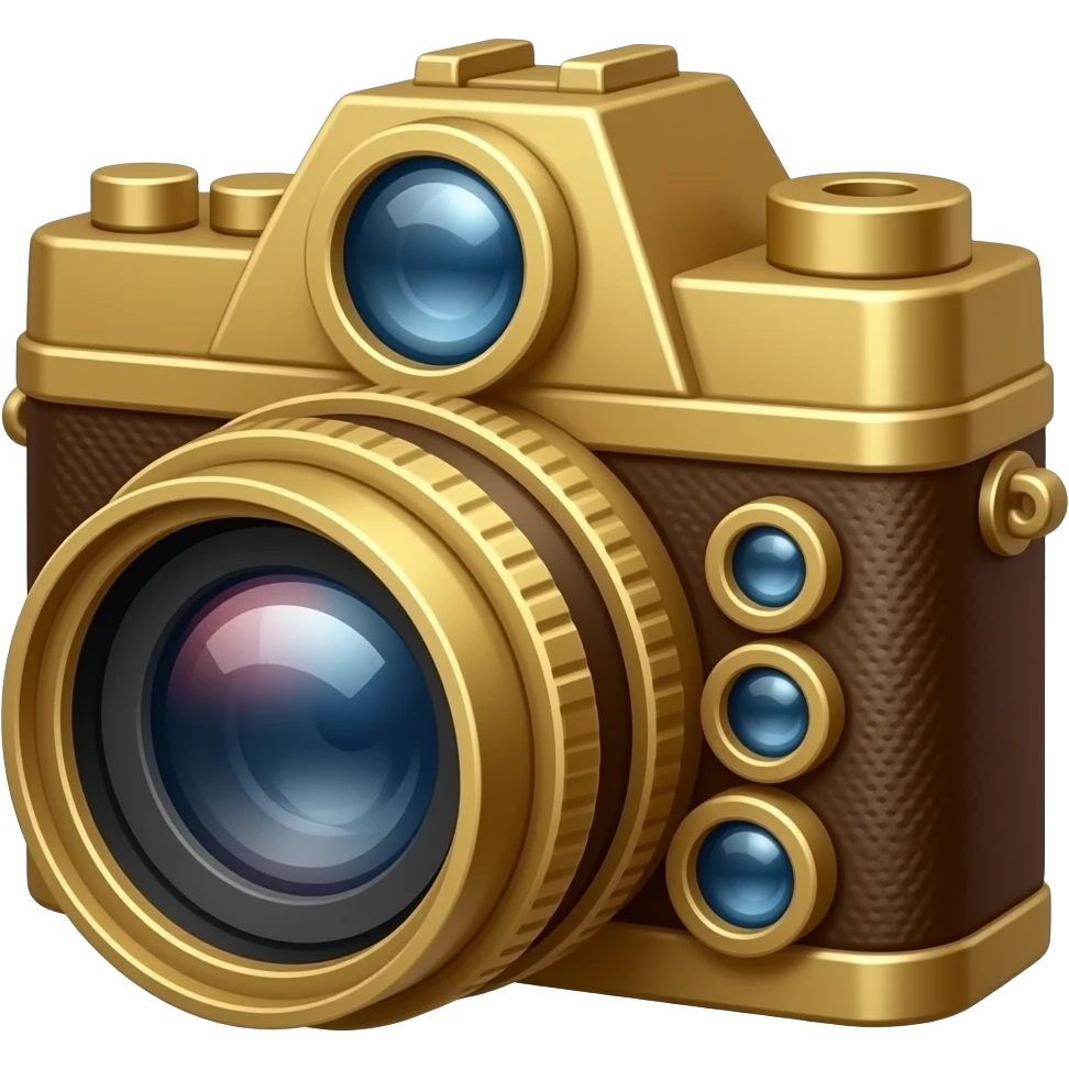 steampunk camera obscura emoji