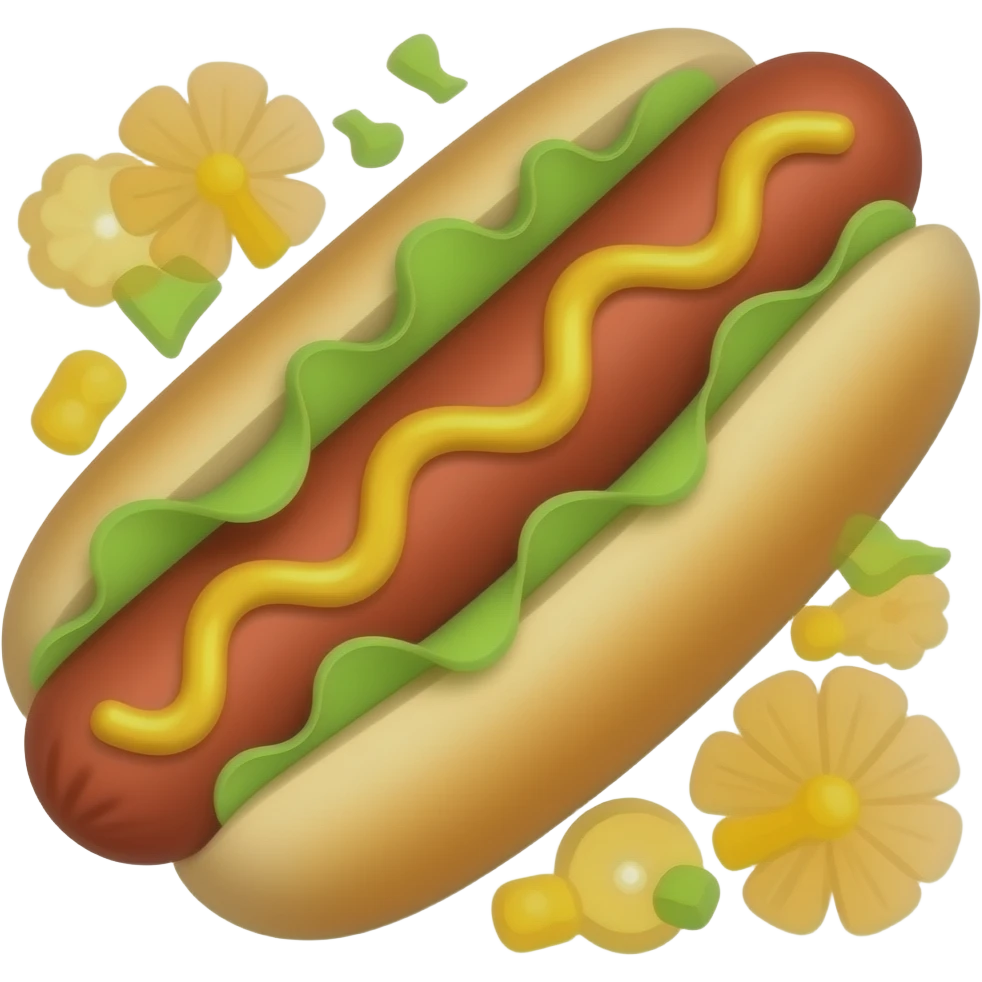 hot dog emoji