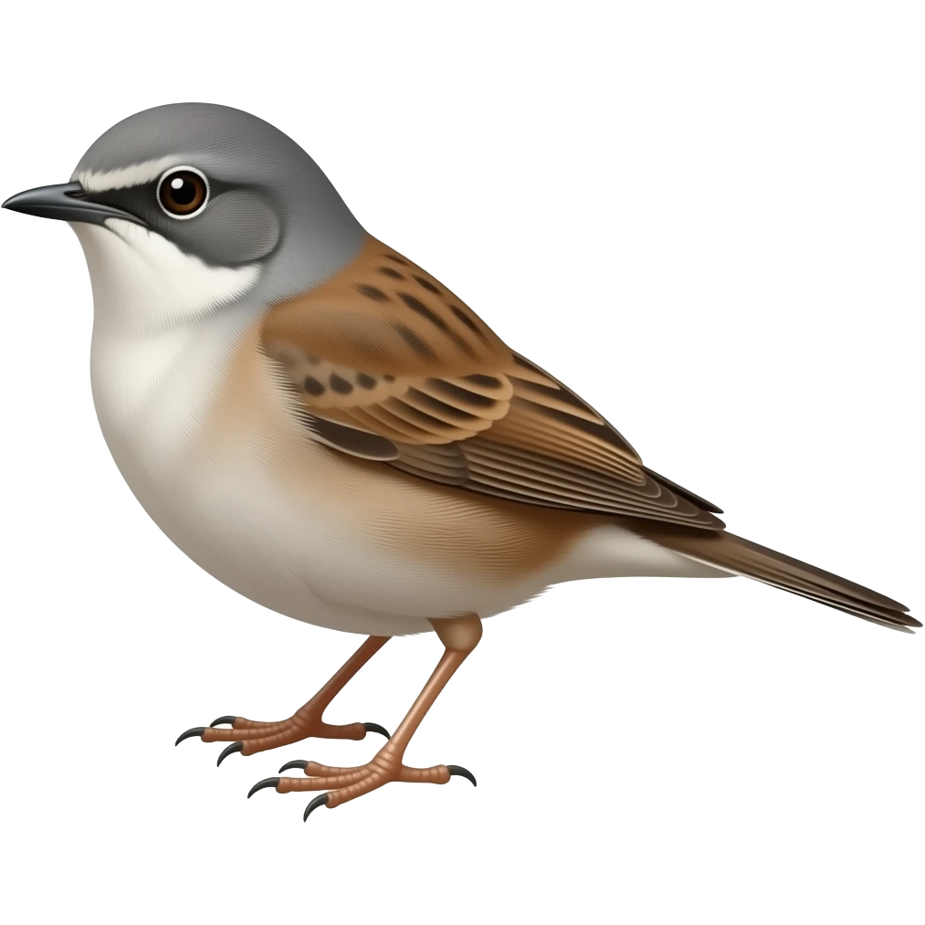 common whitethroat grasmus emoji