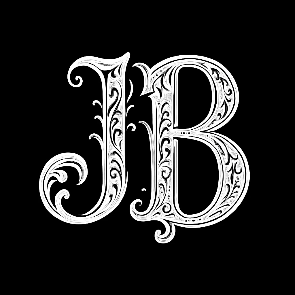 Сделай буквы JB также как на картинках emoji