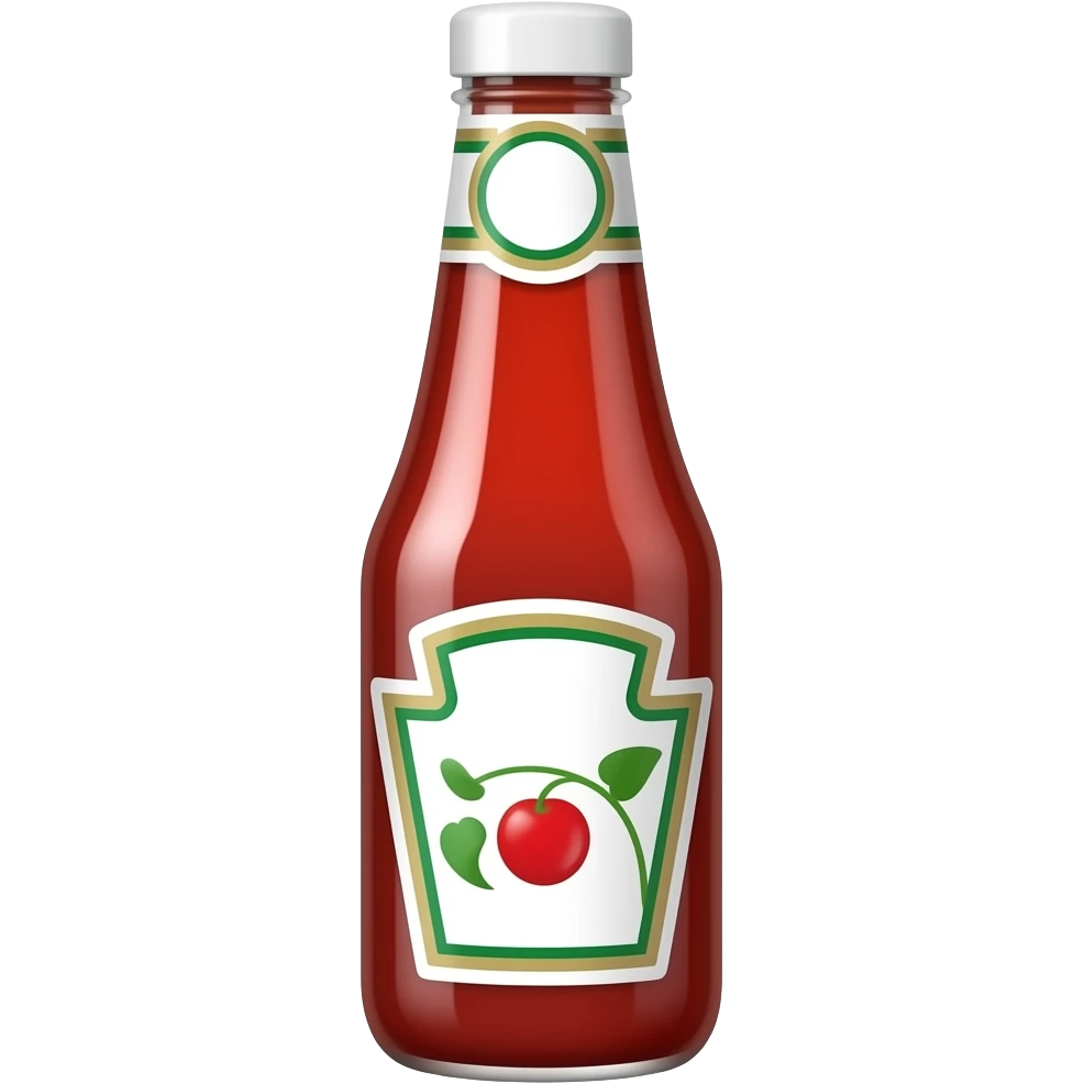 ketchup bottle emoji