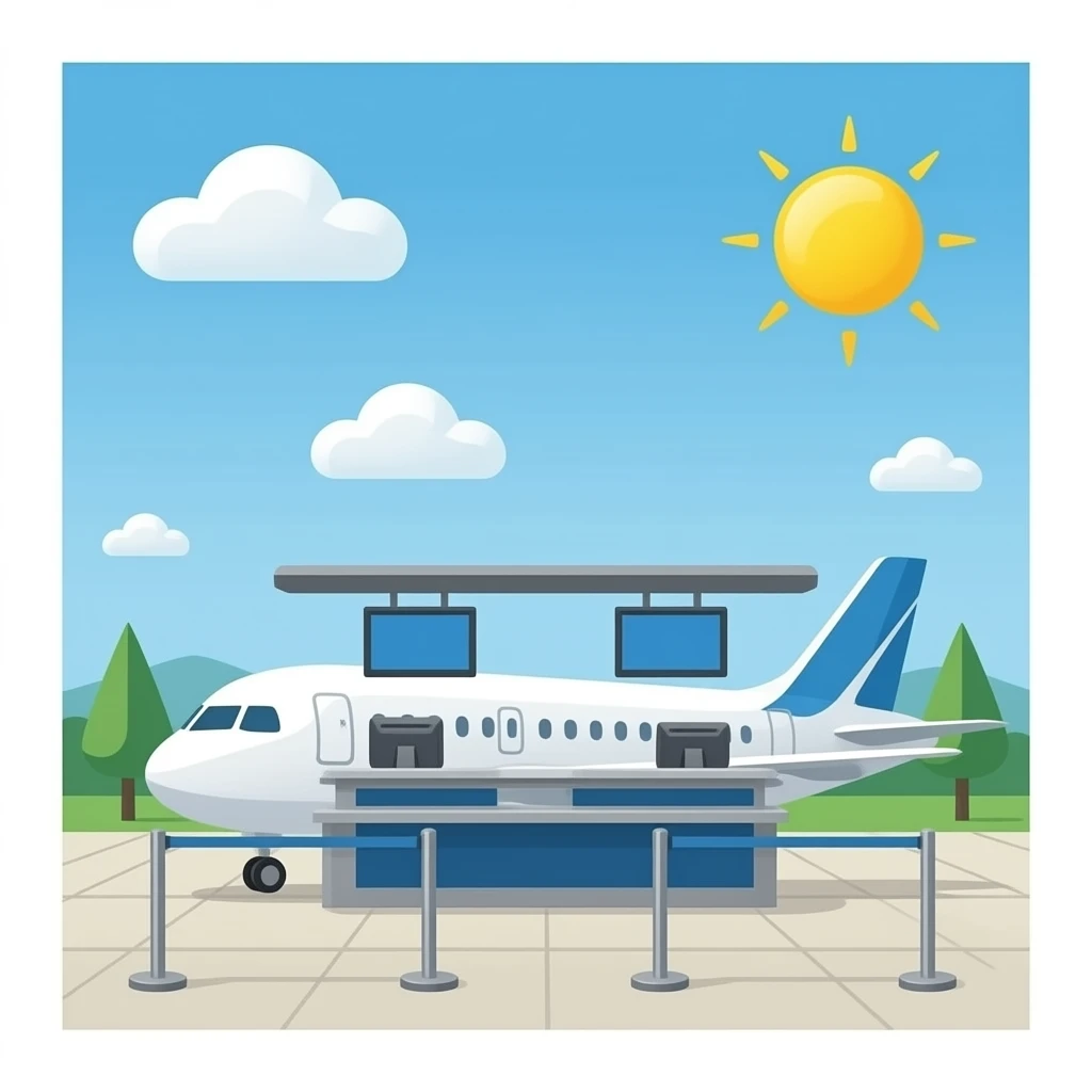 check in counter emoji