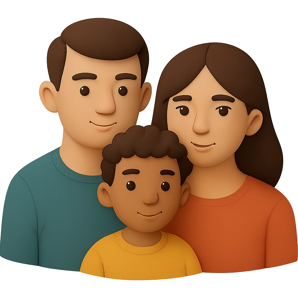 use this style as reference to completly recreate the picture from scratch without a frame around it, add extra detail, make it skeuormpohic emoji