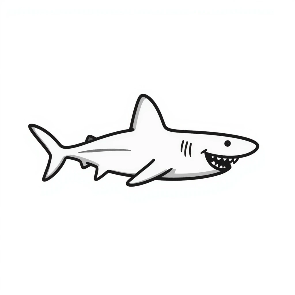 Shark emoji