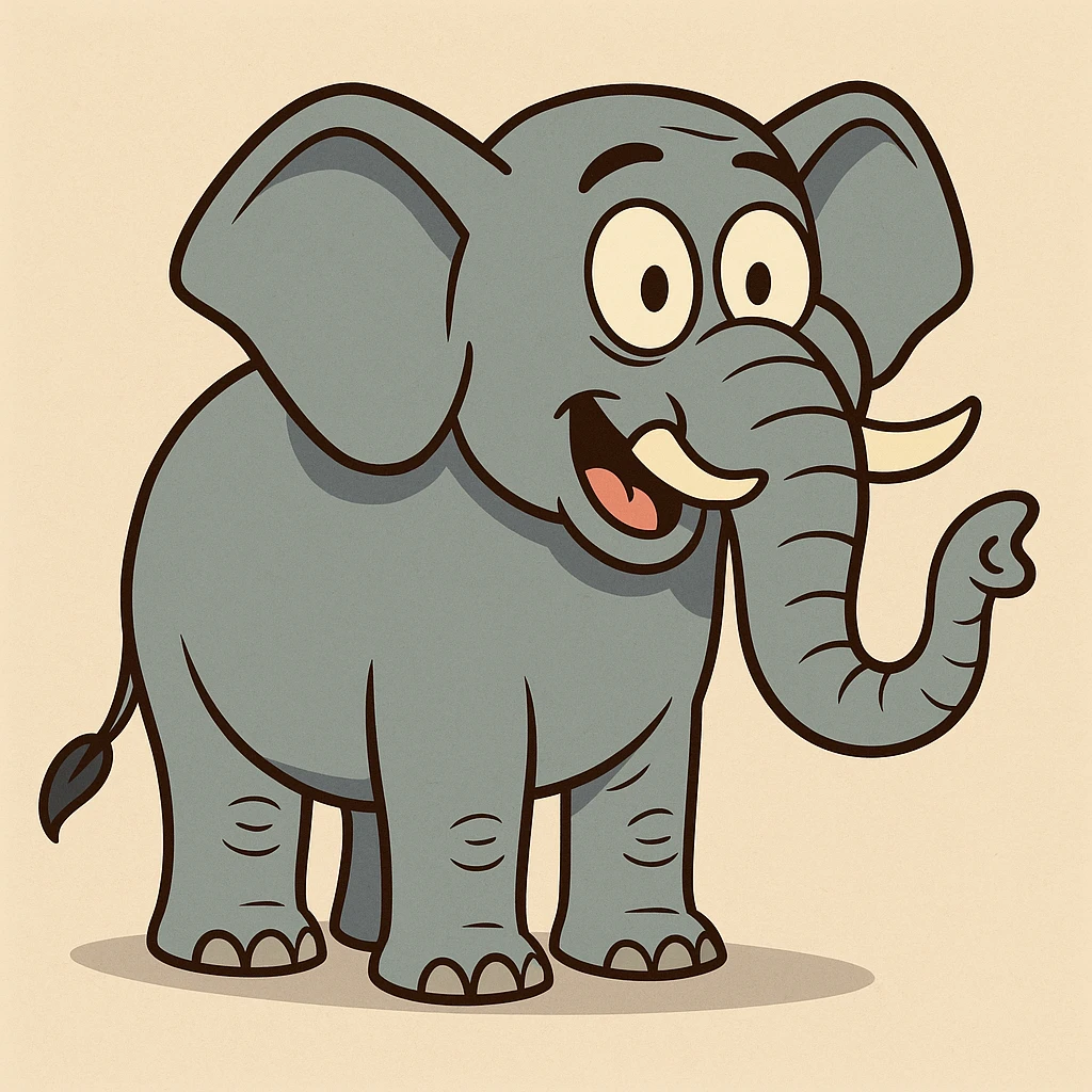 Elephant emoji