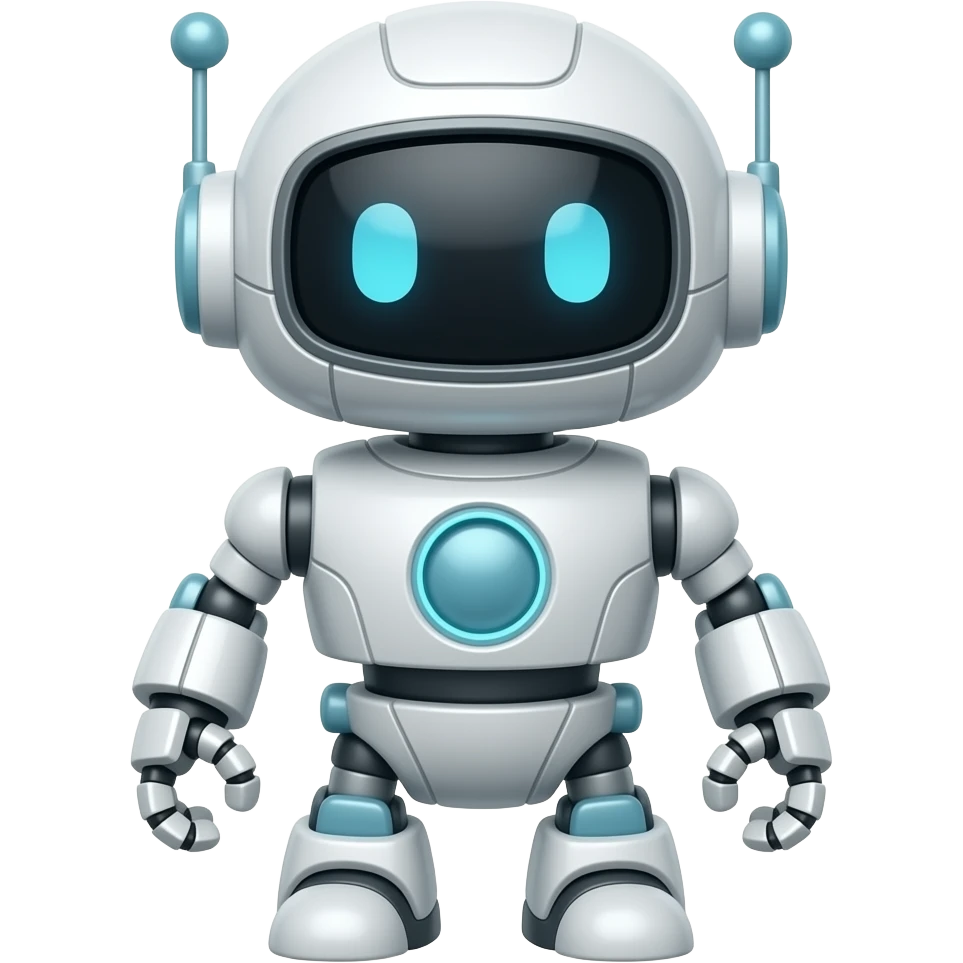 A robot make it cuter emoji