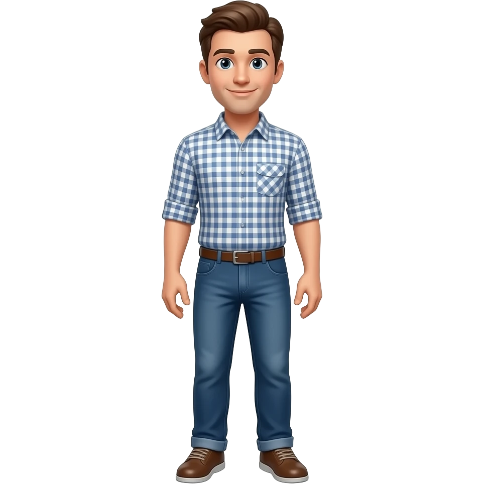 a man standing, whole body visible emoji