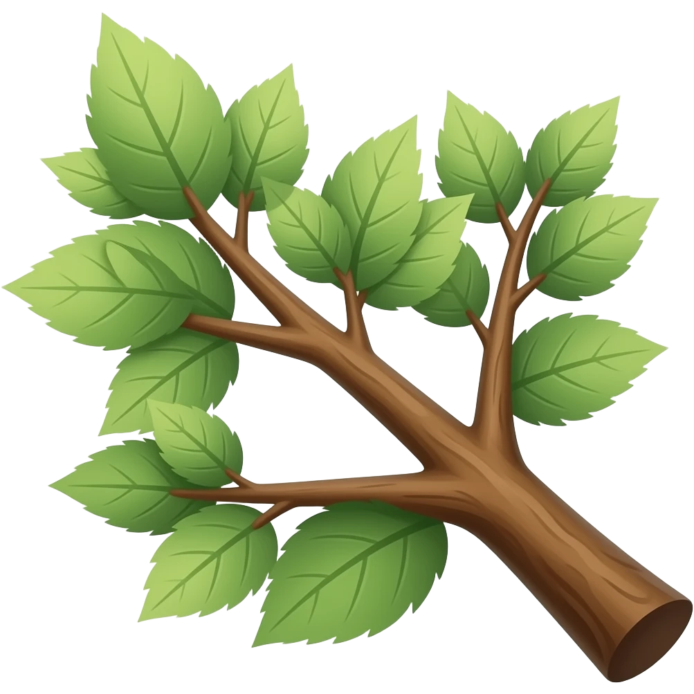 branche d'arbre emoji