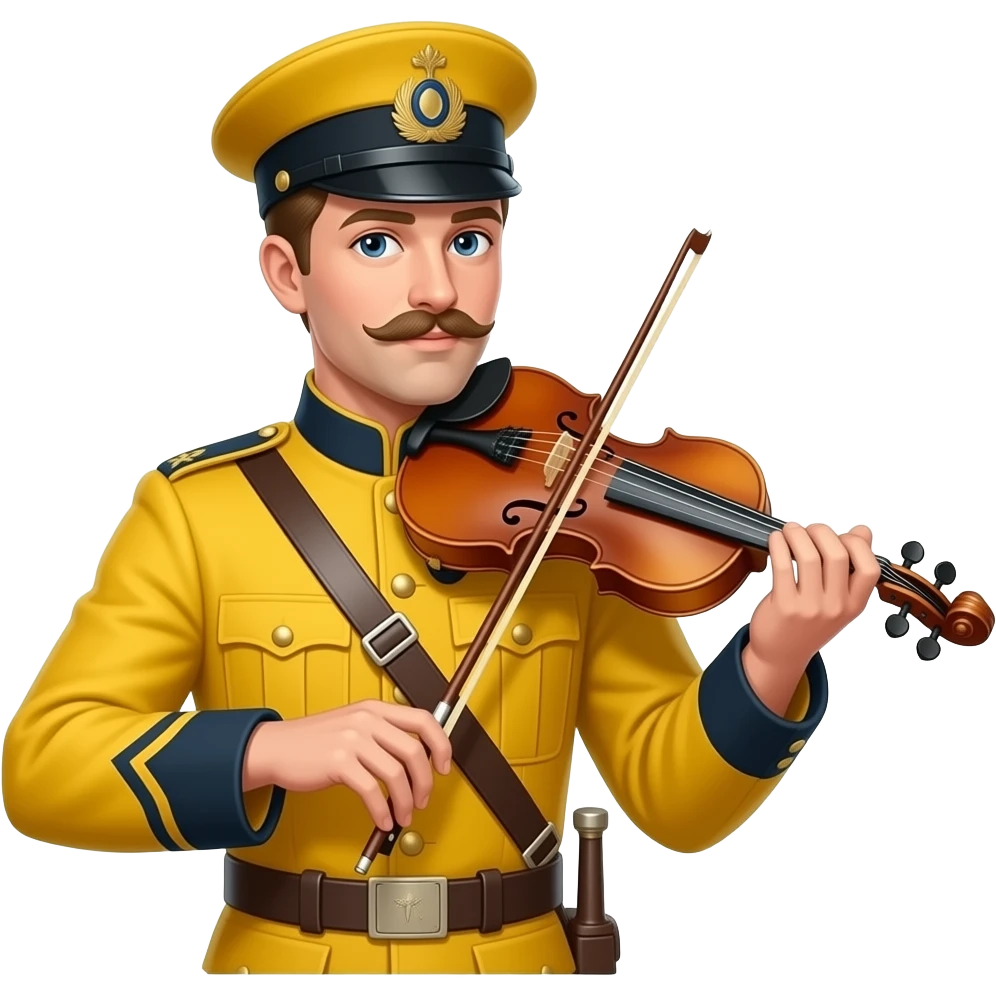 british 9th regiment of foot yellow musician emoji