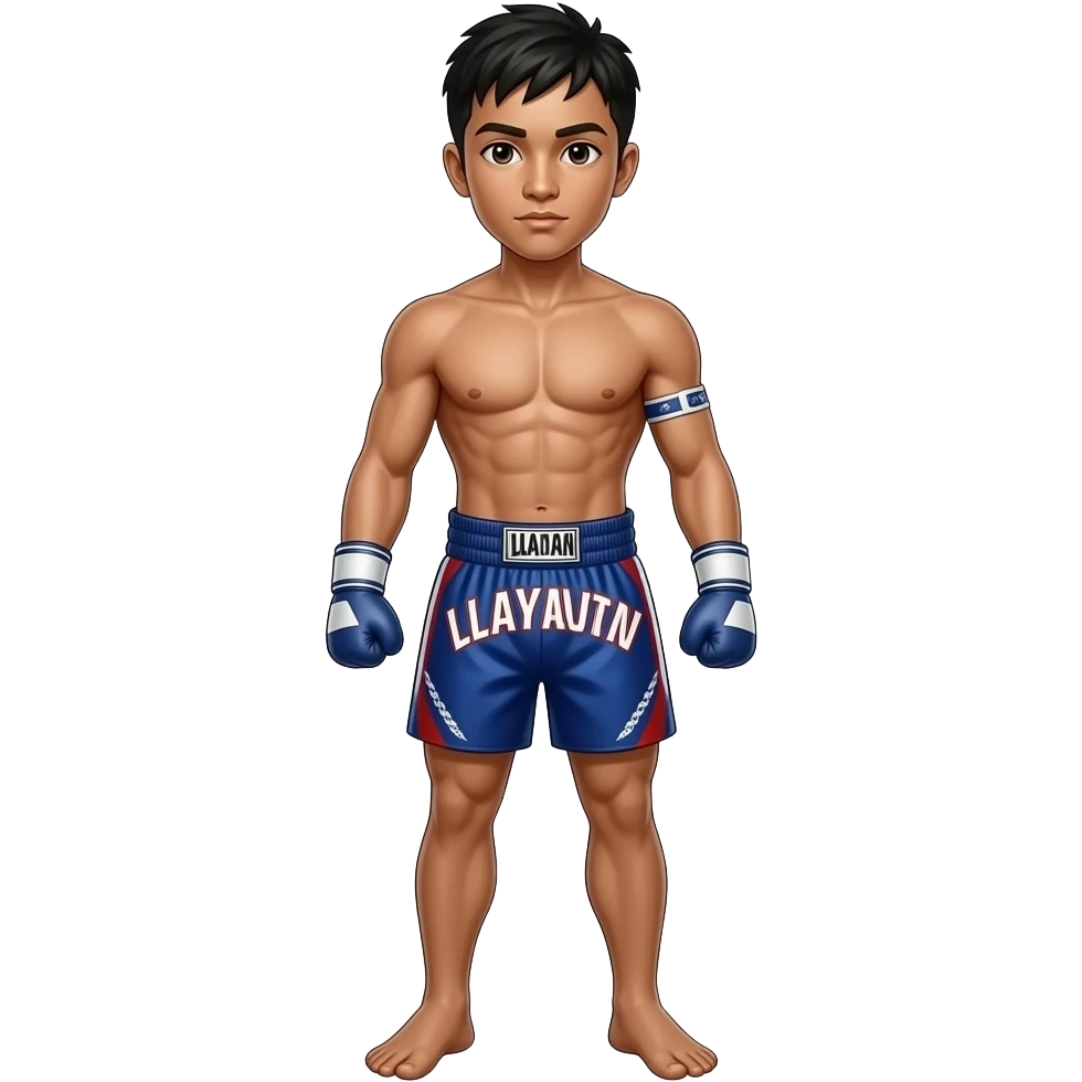 Muay thai fighter emoji