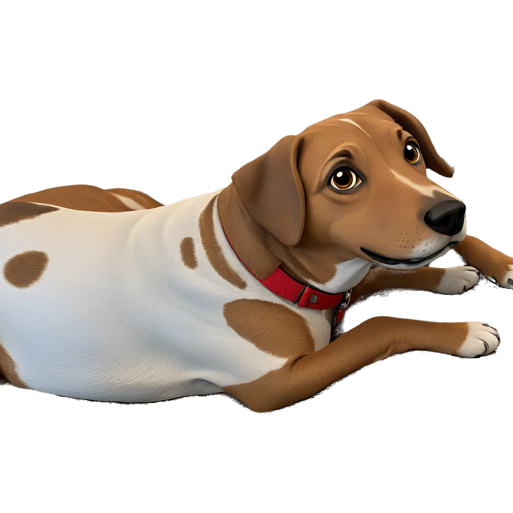 focused dog portrait emoji