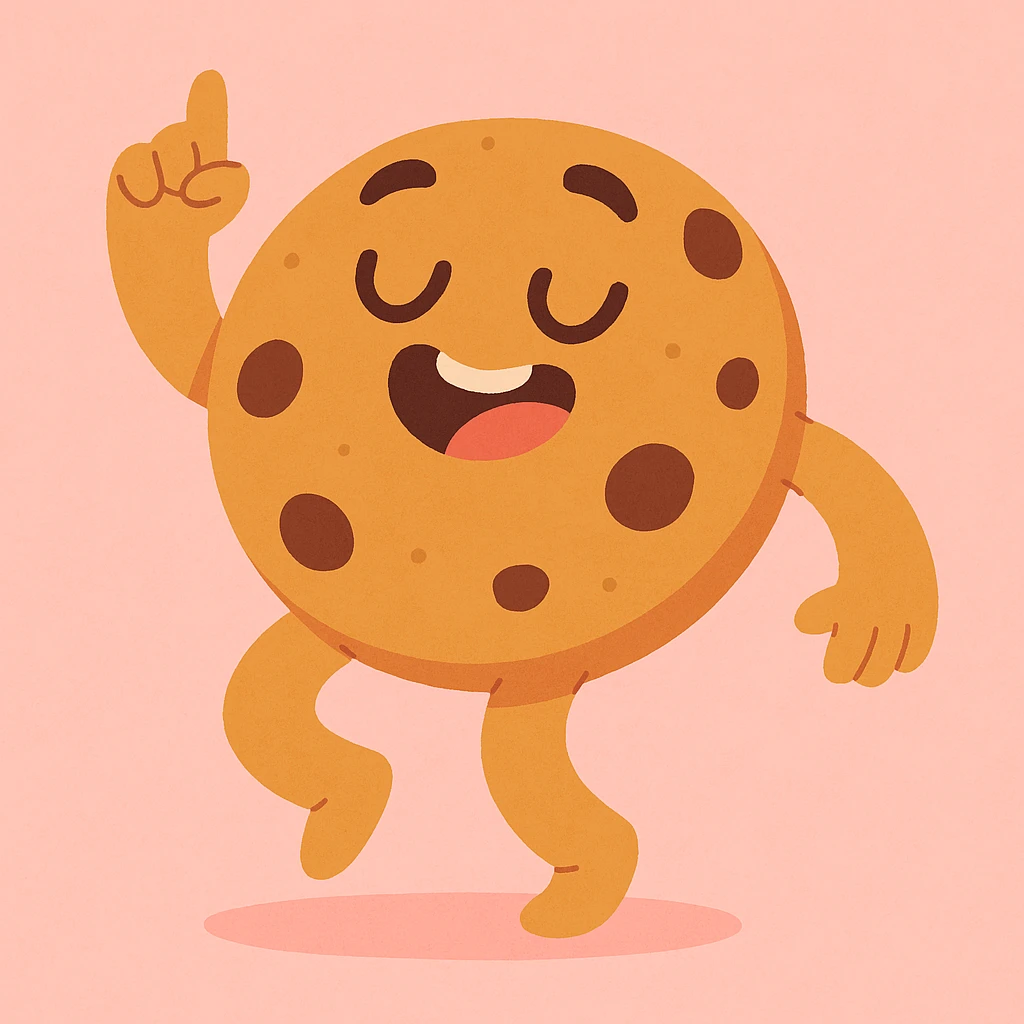 Un cookie qui dansent  emoji