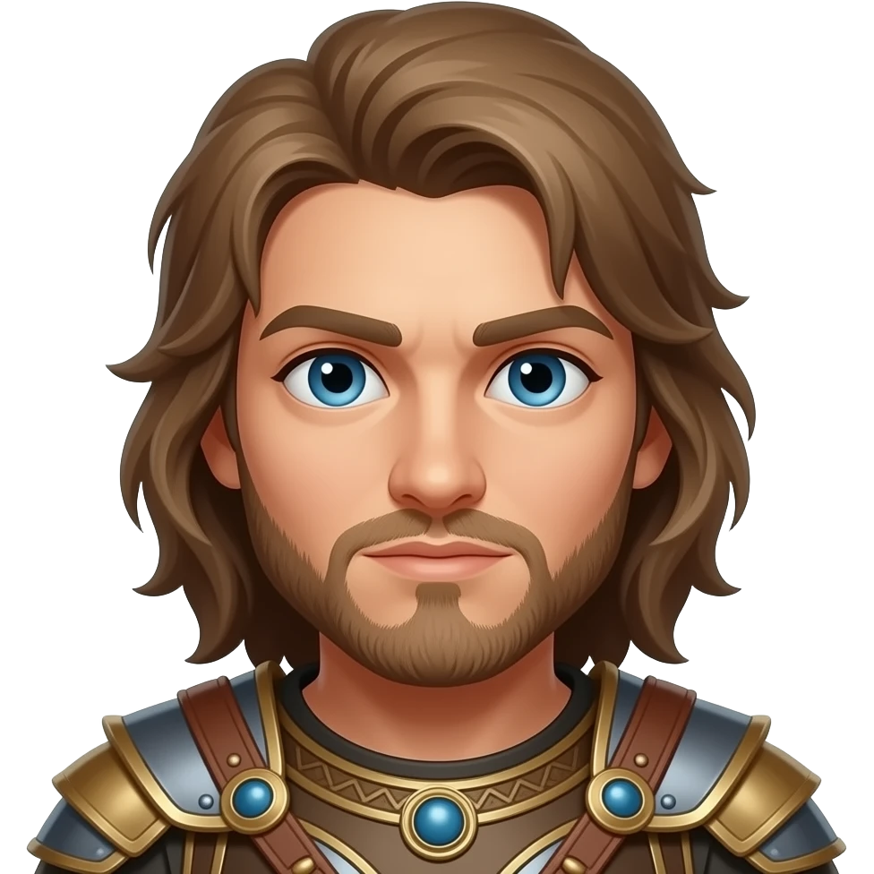 Blue-eyed Warrior emoji