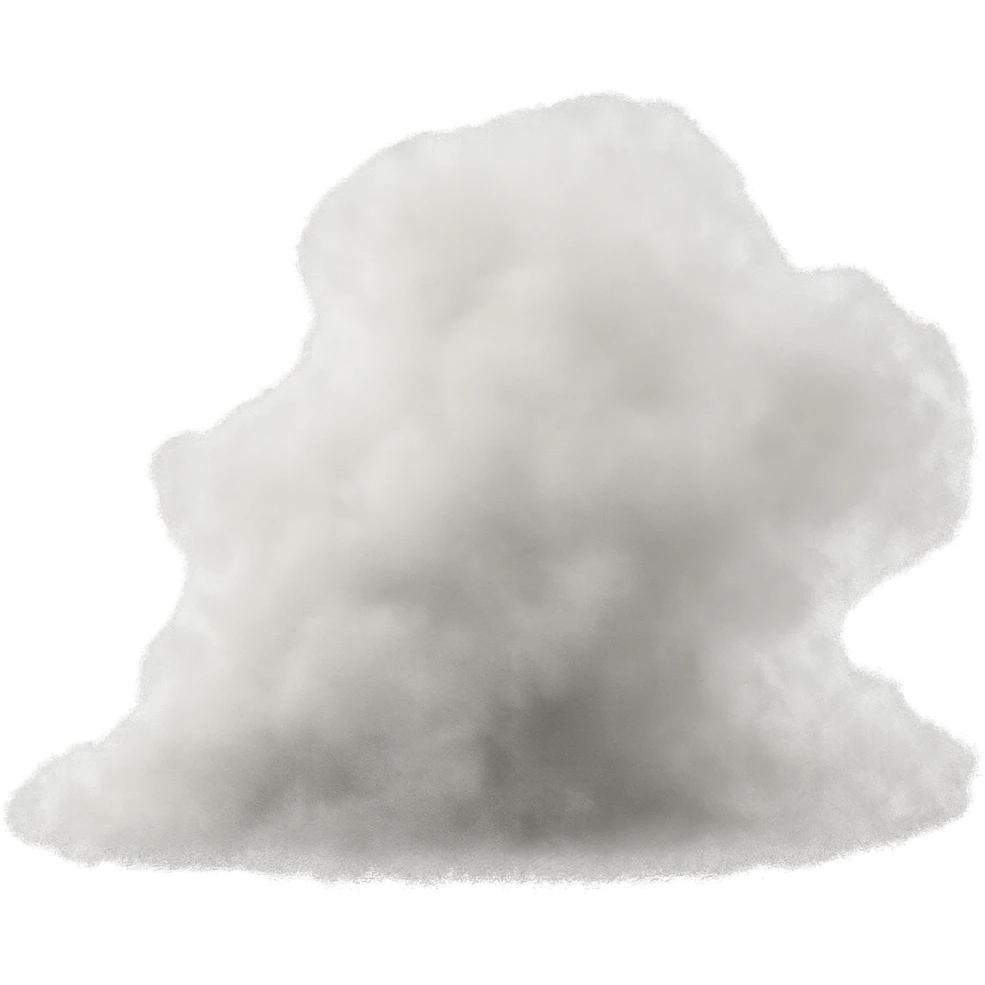 Dust Cloud (Haircare Pollution) in light grey (#D3D3D3, #A9A9A9, #808080) emoji