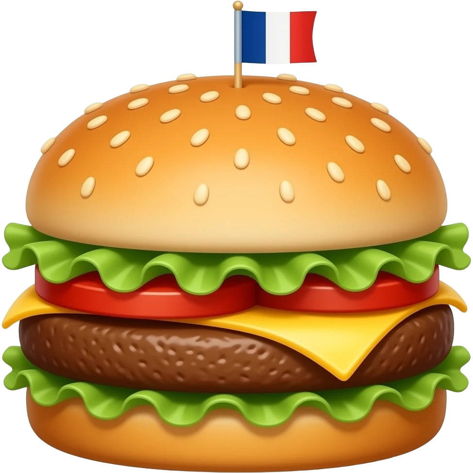 burger king x lis france collaboration emoji
