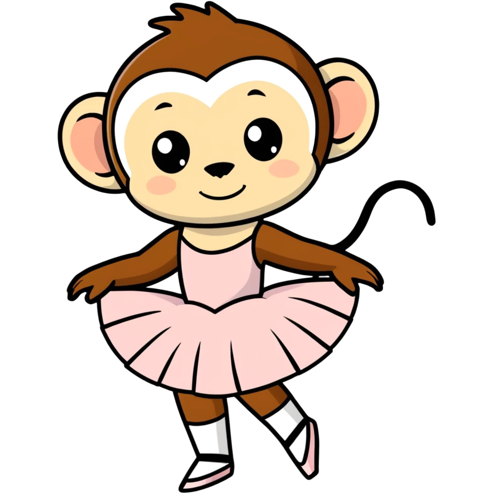 Ballerina capuchina  emoji