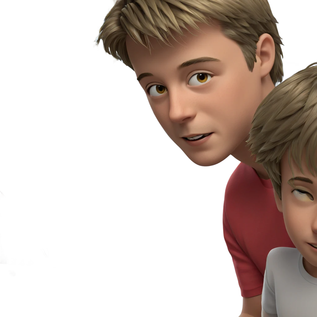 boy with cat by window emoji