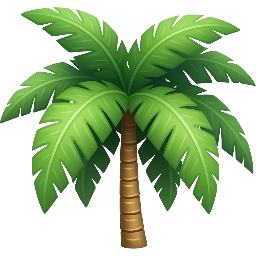 a palm emoji