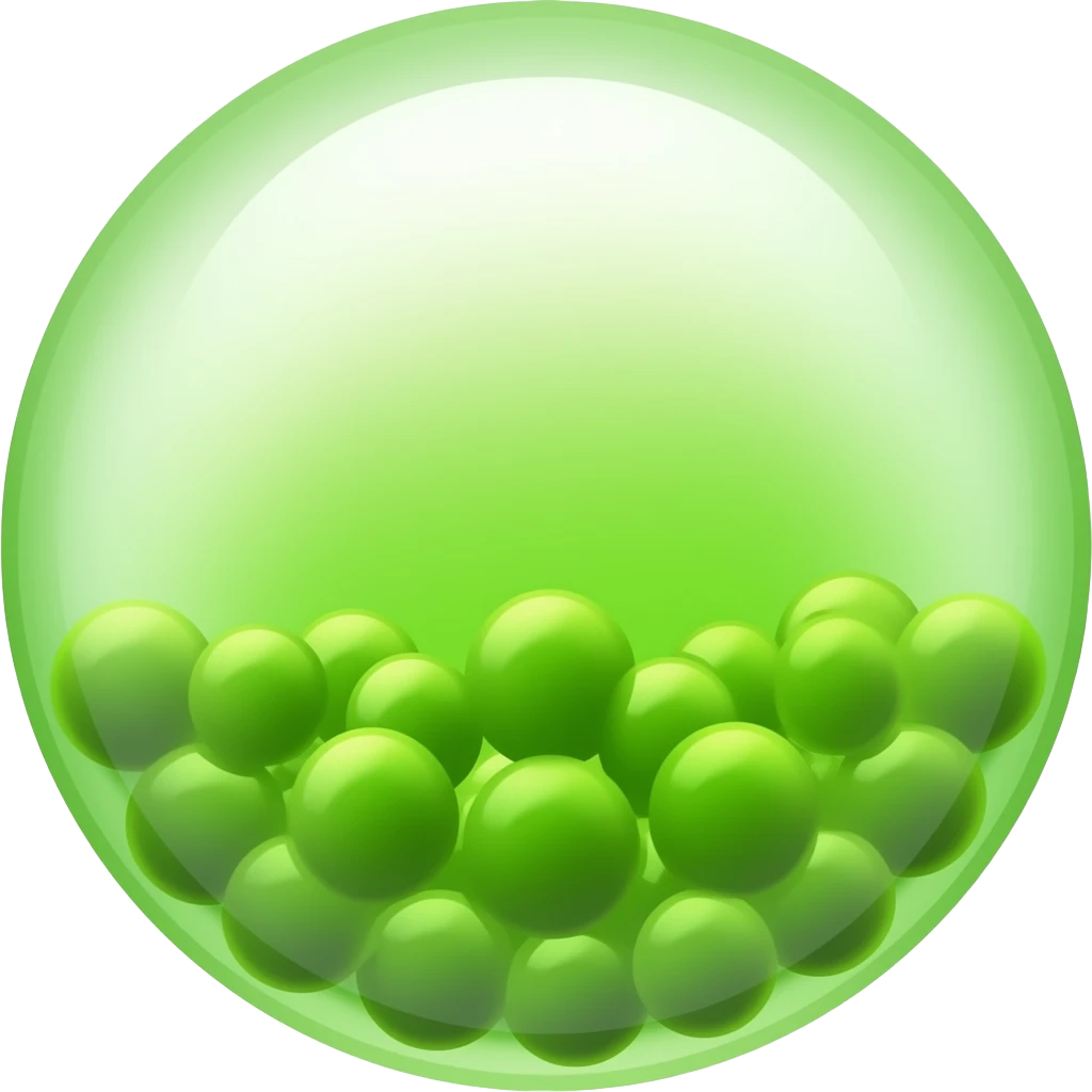 green boba tea pearls emoji