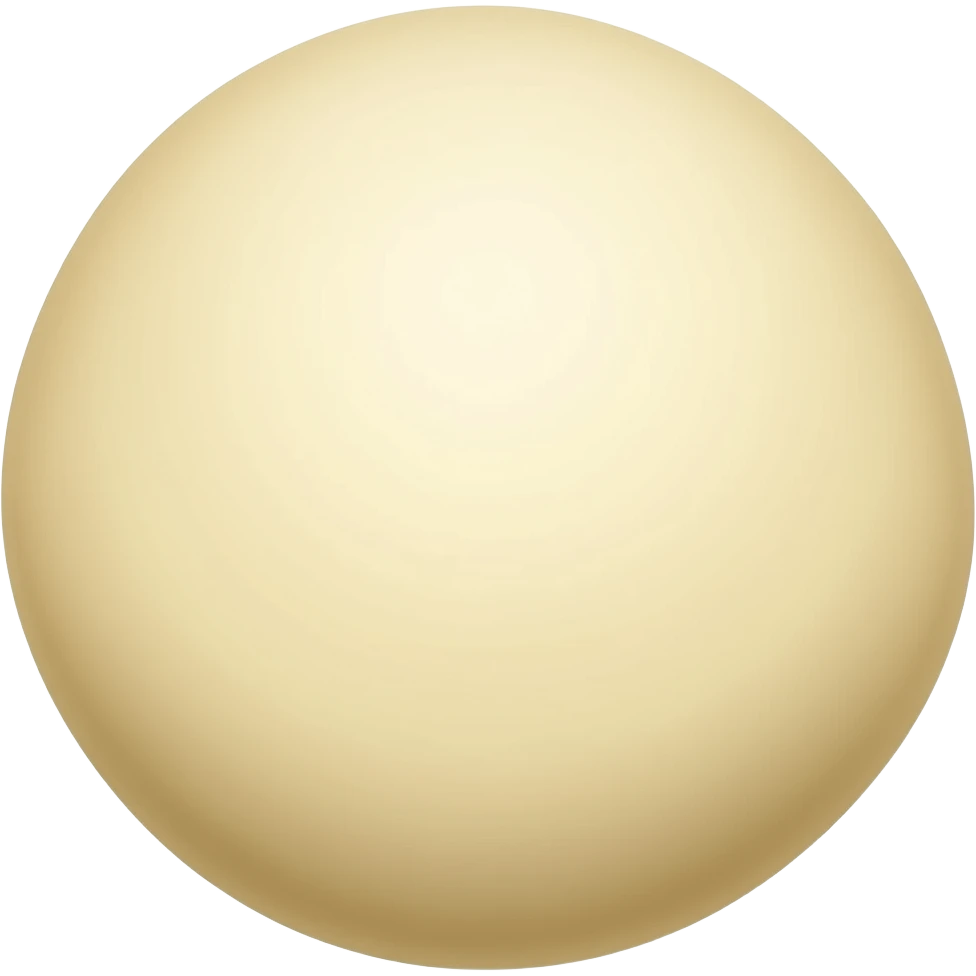 a circle of dough emoji