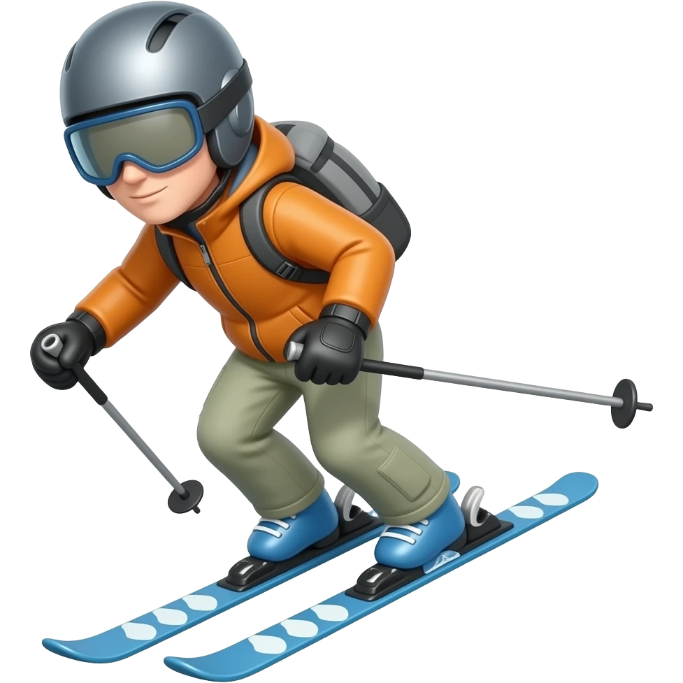 Winter leisure emoji