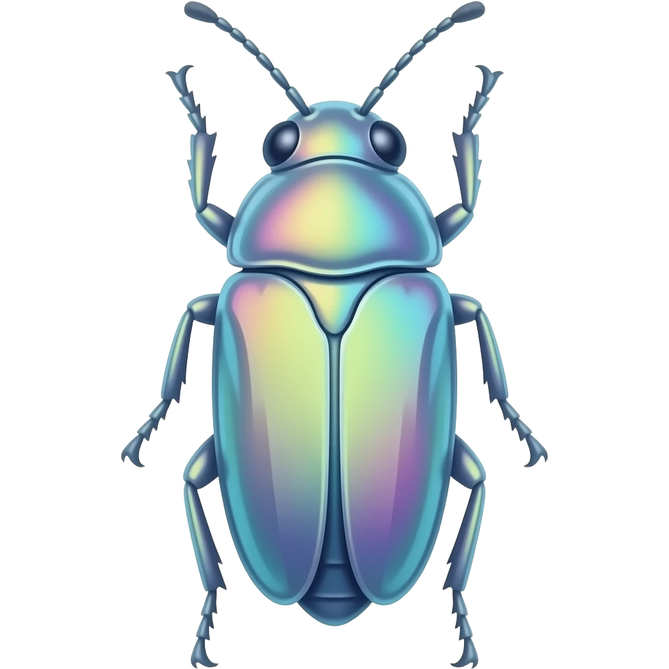 insect holographic pastel profil emoji