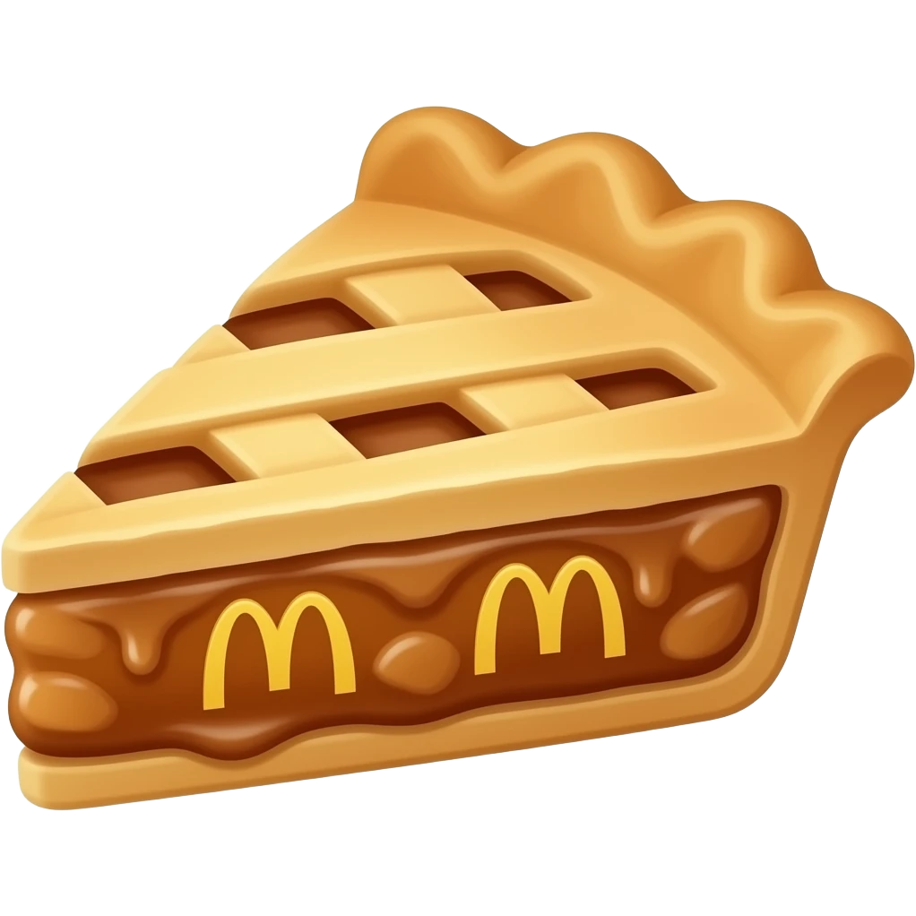 McDonald’s Apple pie emoji